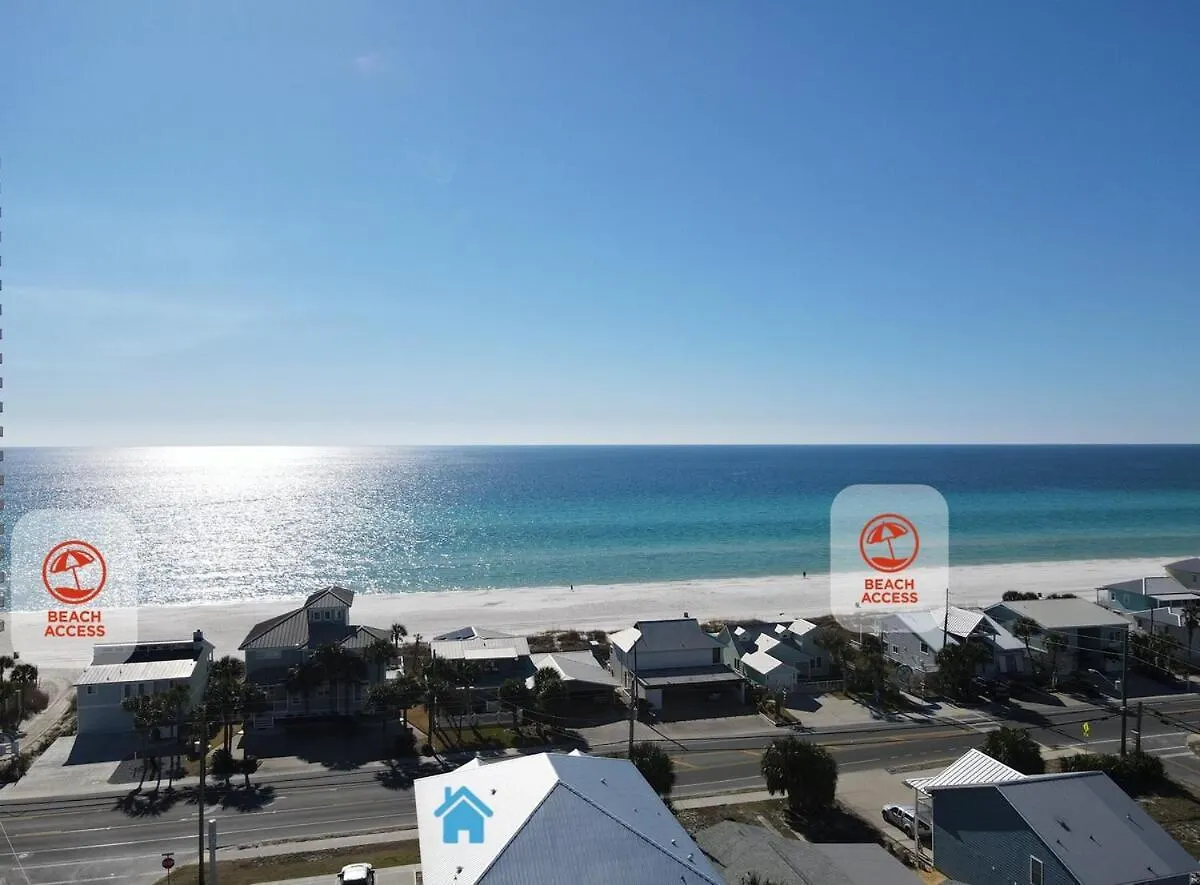 بيت للعطل Brand New, Steps To Beach, Gulf Views, Heated Pool بنما سيتي بيتش
